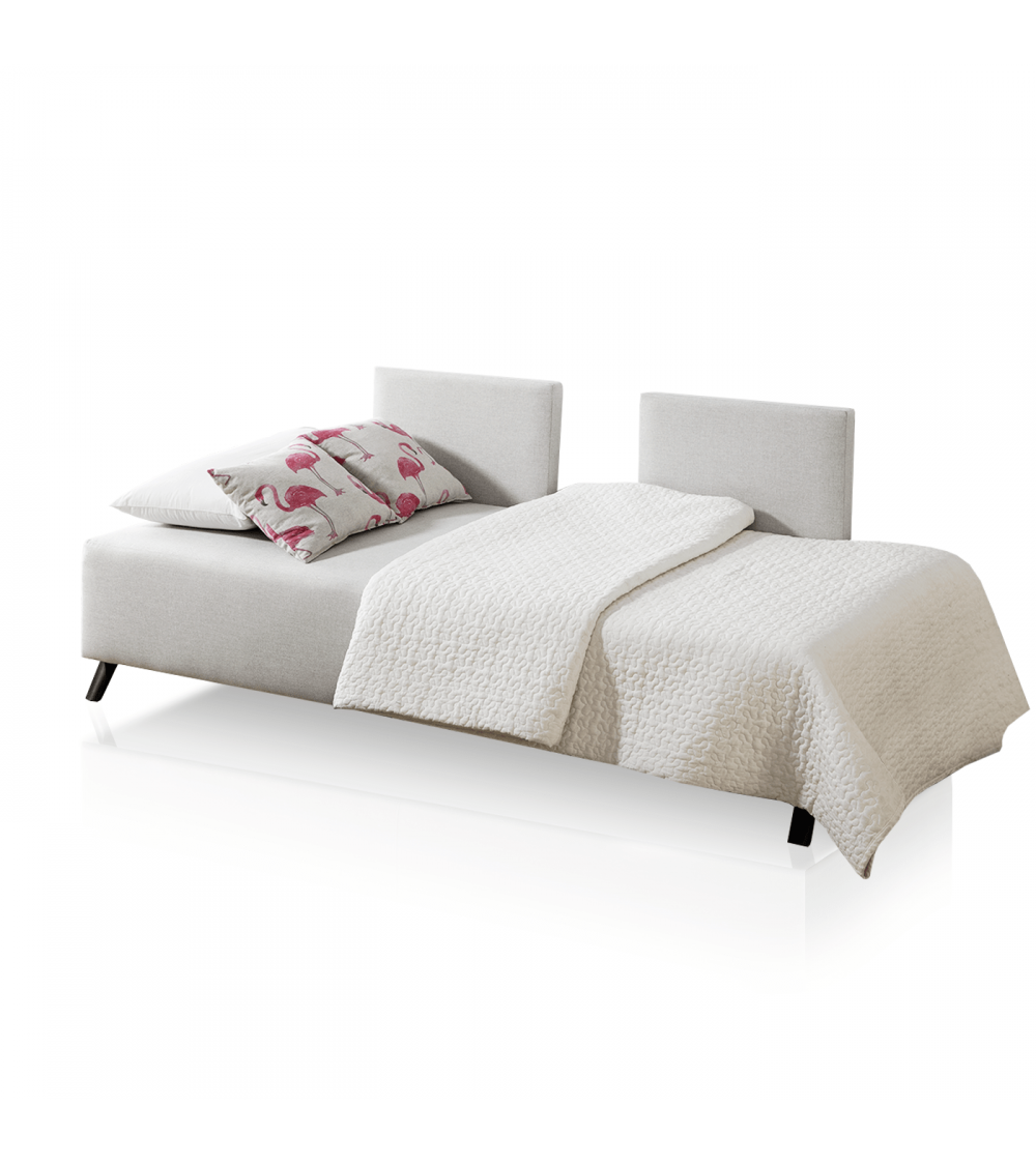 Sofá Cama infantiljuvenil con estampado de flamencos