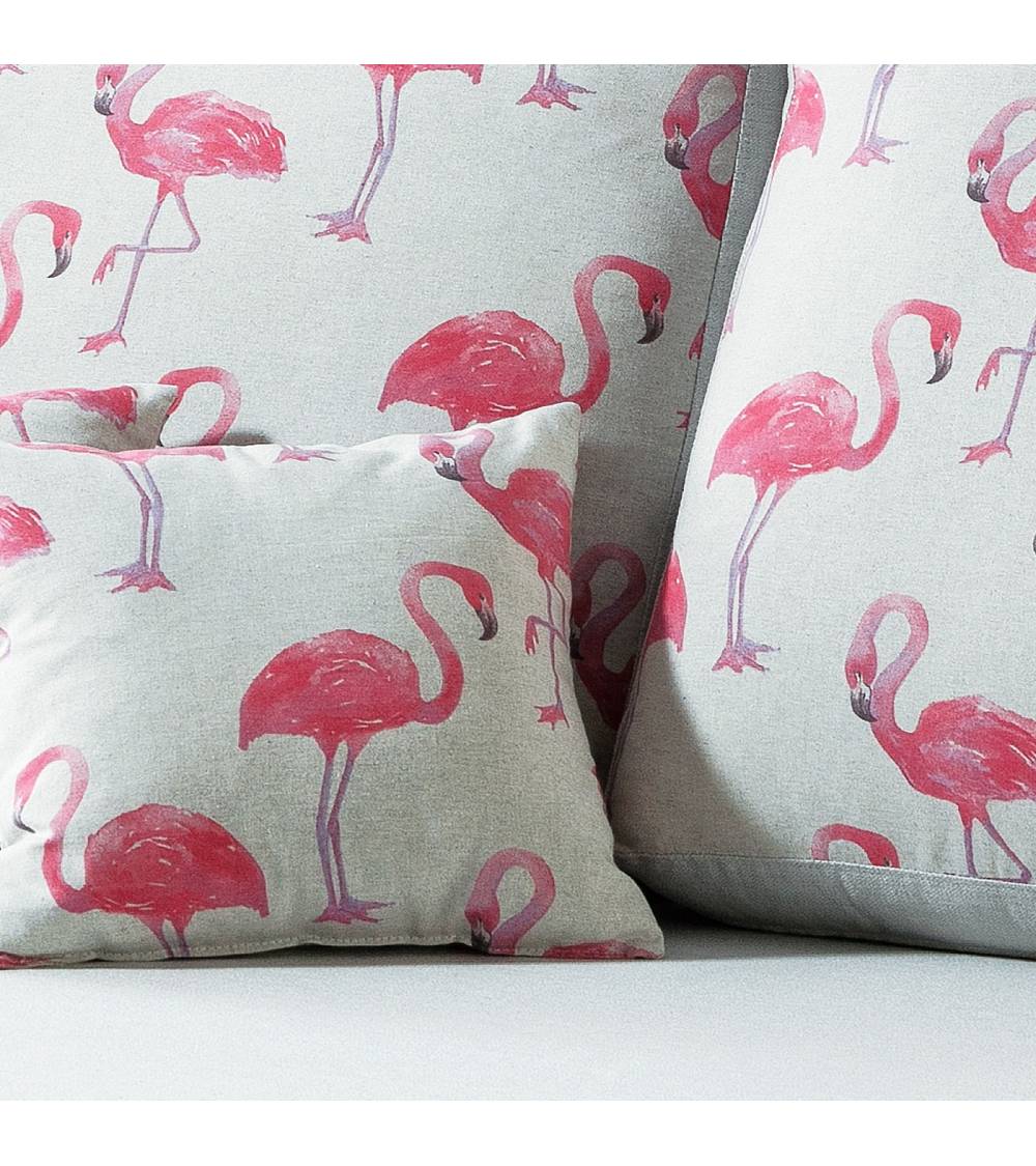 Sofá Cama infantiljuvenil con estampado de flamencos