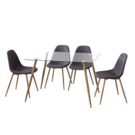 Pack de 4 sillas KOS, estilo nórdico Pack de 4 sillas KOS, estilo nórdico