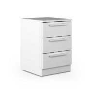 Mesita de noche CUBE 3 – Mesilla de 3 cajones moderna