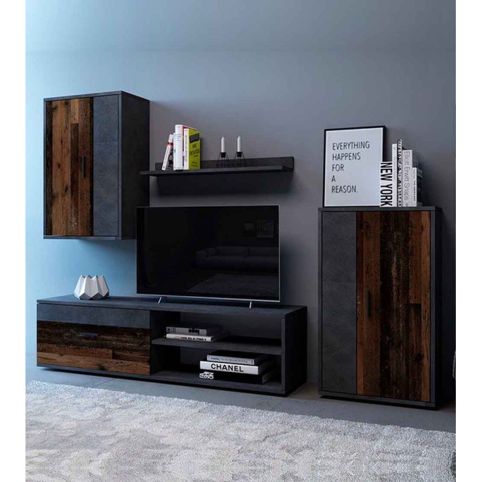 Mueble de salón BOSCO - Mueble modular moderno | Cambia Tus Muebles