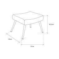 Butaca y pouf para lactancia- Oferta Don Tresillo Reus