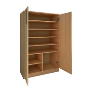 Zapatero CUBE con dos puertas y mucho almacenaje