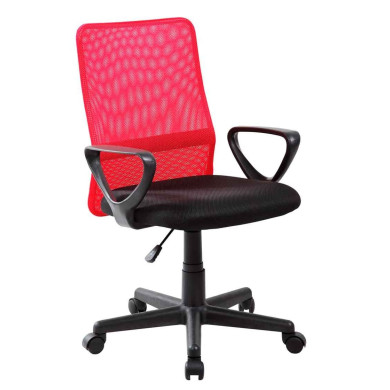 Silla de escritorio tapizada Maya, con tejido 3D Silla de escritorio tapizada Maya, con tejido 3D