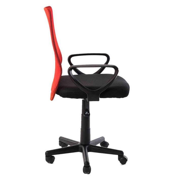 Silla de escritorio tapizada Maya, con tejido 3D