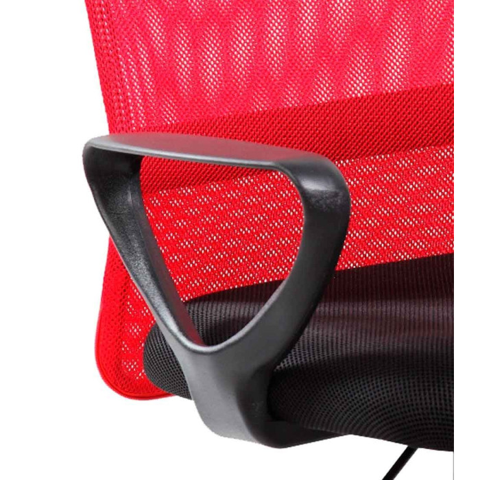 Silla de escritorio tapizada Maya, con tejido 3D