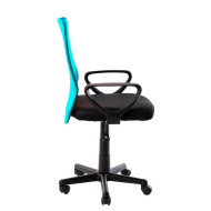 Silla de escritorio tapizada Maya, con tejido 3D