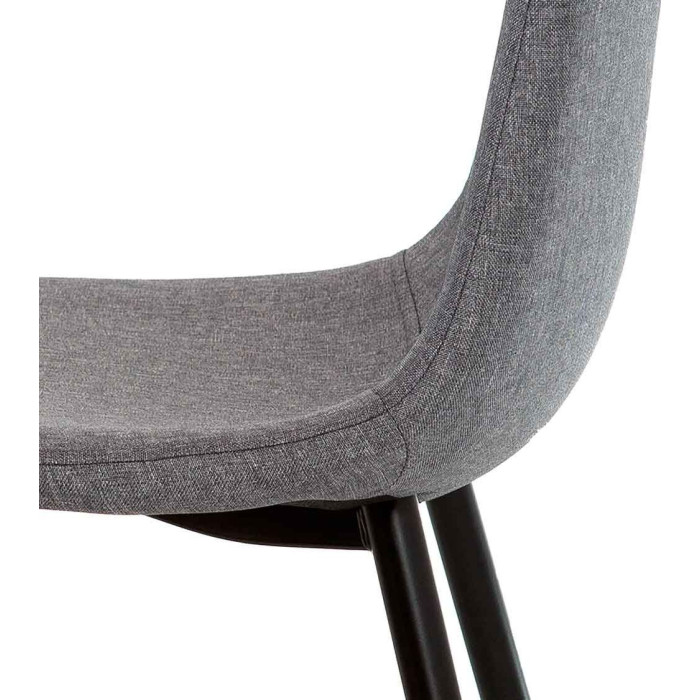 Sillas de comedor de terciopelo SWEDEN - Pack 4 Uds.