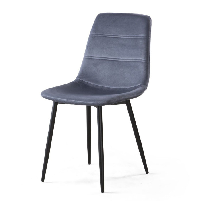 Sillas comedor terciopelo DENMARK - Pack 4 Uds.