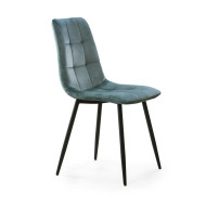 Pack de 4 sillas de comedor de terciopelo ASTRID