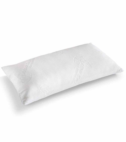 Almohada Viscoelástica De Aloe Vera Con Copos-visco 150cm con