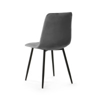 Pack de 4 sillas de comedor de terciopelo ASTRID