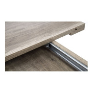 Mesa comedor extensible pata central THEO