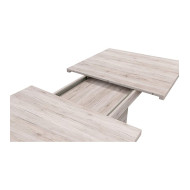 Mesa comedor extensible pata central THEO