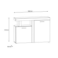 Aparador diseño nórdico JELANI