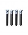 Pack 4 patas de somier cuadradas abrazadera| Cambia Tus Muebles Pack 4 patas de somier cuadradas abrazadera| Cambia Tus Muebles