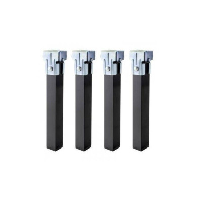 Pack 4 patas de somier cuadradas abrazadera| Cambia Tus Muebles Pack 4 patas de somier cuadradas abrazadera| Cambia Tus Muebles