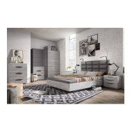 Armario 200 puertas correderas + cajonera SATURN | Cambia Tus Muebles