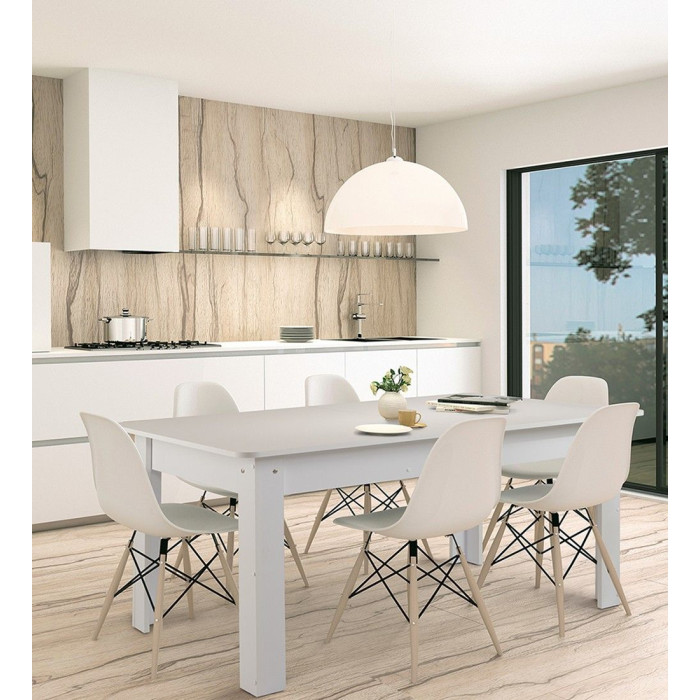 Mesa comedor fija 140 cm DORIAN Mesa comedor fija 140 cm DORIAN