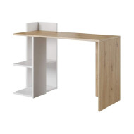 Mesa escritorio industrial con estantería TOKIO II