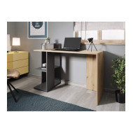 Mesa escritorio industrial con estantería TOKIO II