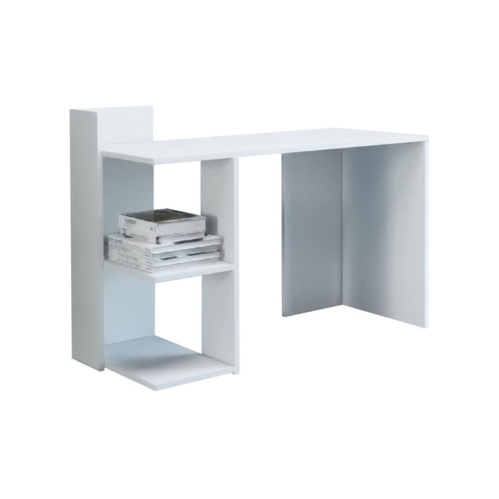 Mesa escritorio industrial con estantería TOKIO II