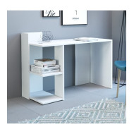 Mesa escritorio industrial con estantería TOKIO II