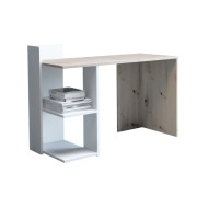 Mesa escritorio industrial con estantería TOKIO II