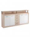Mueble aparador LUANA 4 puertas 4 cajones Mueble aparador LUANA 4 puertas 4 cajones