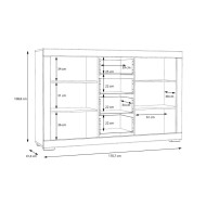 Mueble aparador blanco SNOW