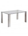 Mesa comedor rectangular cristal CANNES