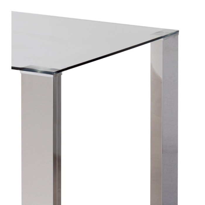 Mesa comedor rectangular cristal CANNES Mesa comedor rectangular cristal CANNES