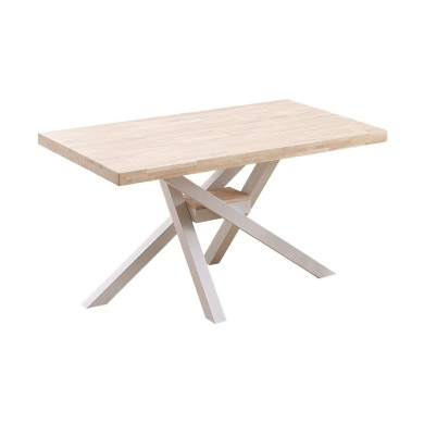 Mesa comedor industrial GAEL patas metal cruzadas Mesa comedor industrial GAEL patas metal cruzadas
