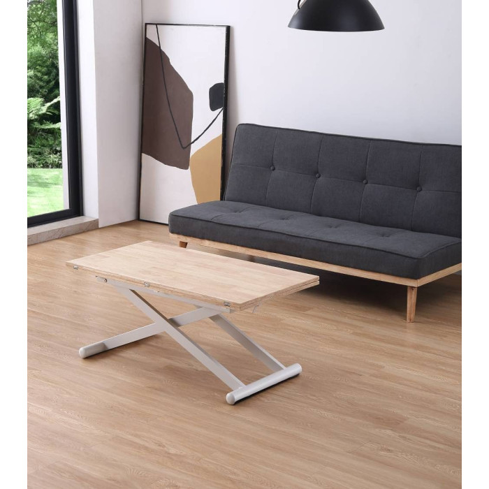 Mesa centro elevable y extensible XANA