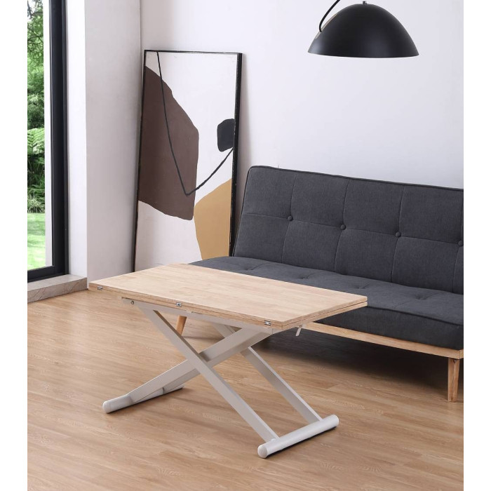 Mesa centro elevable y extensible XANA