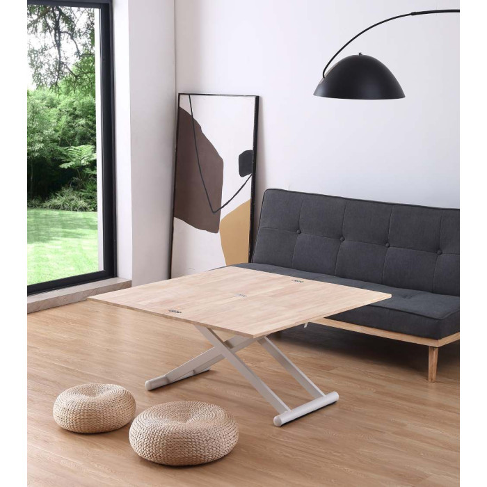 Mesa centro elevable y extensible XANA