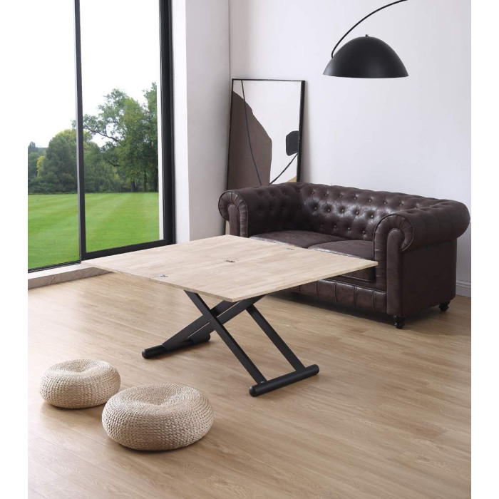 Mesa centro elevable y extensible XANA