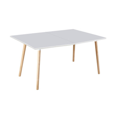 Mesa comedor extensible rectangular NÓRDICA Mesa comedor extensible rectangular NÓRDICA