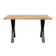 Mesa comedor industrial pata 'X' LINUS