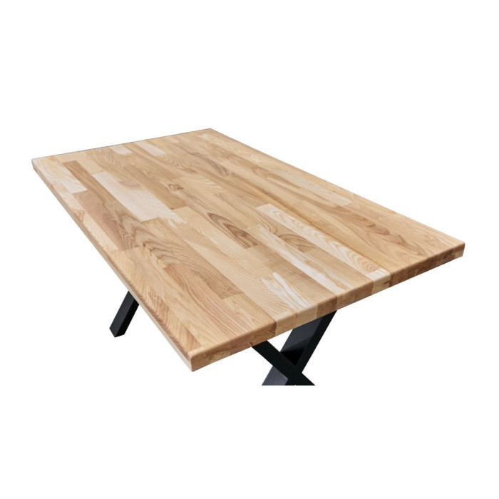 Mesa comedor industrial pata 'X' LINUS
