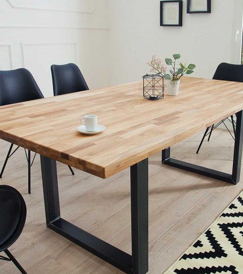 Mesa Comedor Industrial Madera Katia 