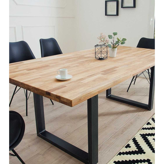 Mesa comedor industrial pata 'U' VINCE