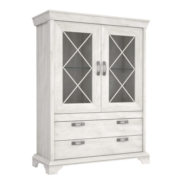 Vitrina doble de salón-comedor KAREN