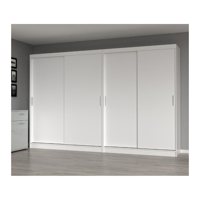 Armario 2 puertas correderas 180 cm JANGO