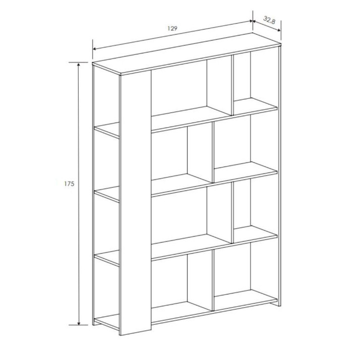 Estantería Librería DINA