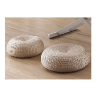 Puff redondo ratán VEGA