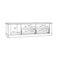 Mueble TV de 180 cm YUKON