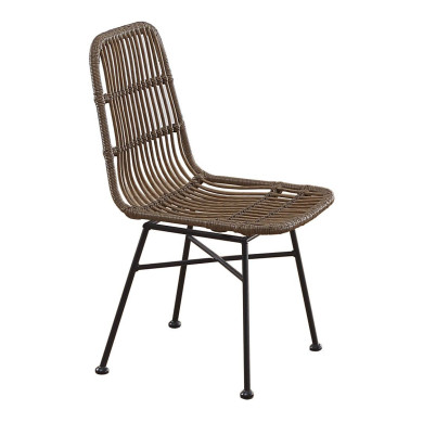 Pack 4 sillas de ratán BANGLI