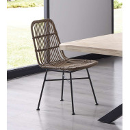 Pack 4 sillas de ratán BANGLI