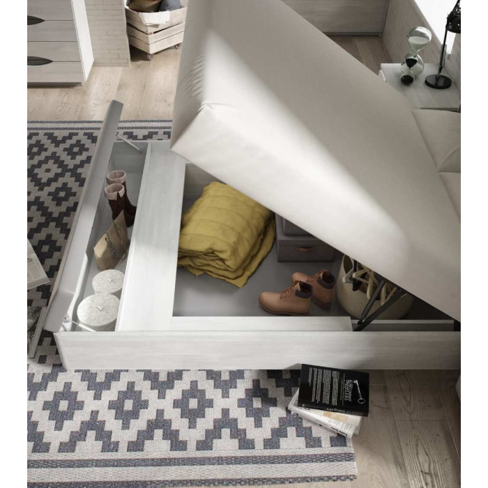 Cama canapé abatible + banco SATURN | Cambia Tus Muebles